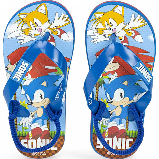 Sonic The Hedgehog Zehentrenner mit Riemchen Gr. 28 - 35