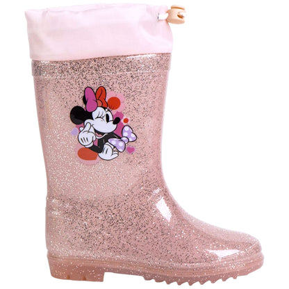 Disney Minnie Mouse Gummistiefel mit Glitzer für Mädchen Gr. 25-32