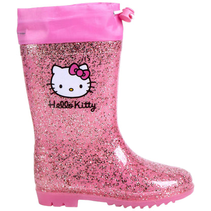 Hello Kitty Gummistiefel mit Glitzer für Mädchen Gr. 25-32