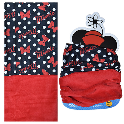 Minnie Mouse Loop - Schlauchschal mit Fleece