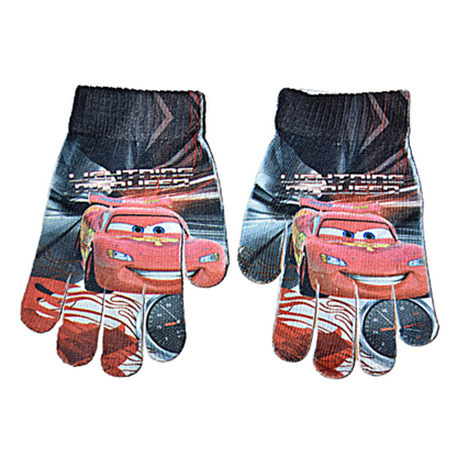 Disney Cars Set Beanie-Mütze gefüttert & Handschuhe