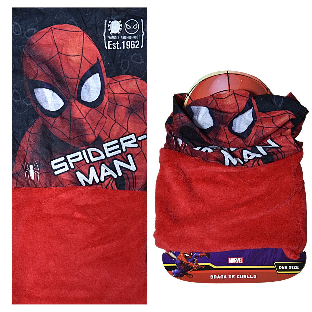 Spider-Man Loop - Schlauchschal mit Fleece