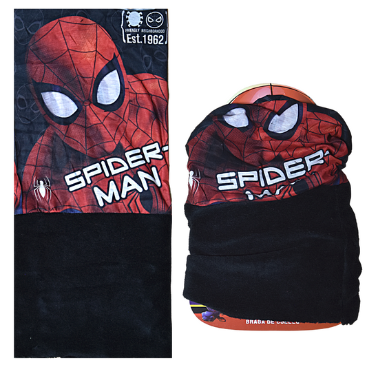 Spider-Man Loop - Schlauchschal mit Fleece