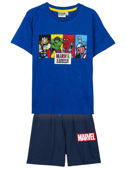 Marvel Set T-Shirt & Shorts Avengers
