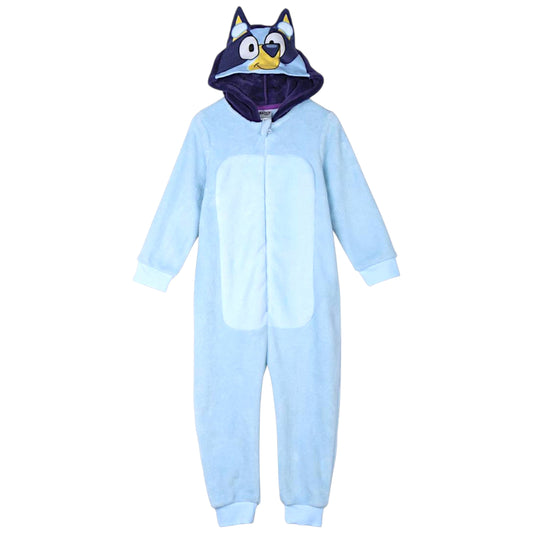 Bluey Overall Fleece Schlafanzug für Kinder Gr.  92 - 116 cm