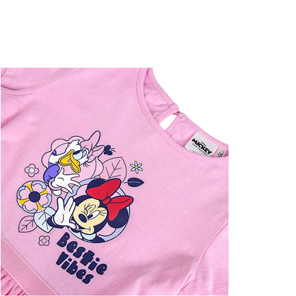 Minnie Mouse & Daisy Sommerkleid mit Tüll Gr. 92 - 116 cm