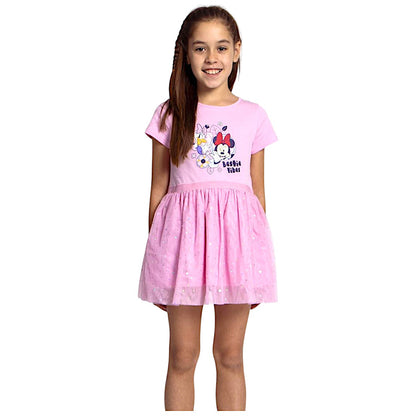 Minnie Mouse & Daisy Sommerkleid mit Tüll Gr. 92 - 116 cm