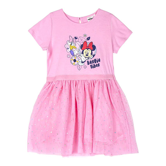 Minnie Mouse & Daisy Sommerkleid mit Tüll Gr. 92 - 116 cm