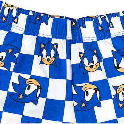 Schlafanzug kurz Sonic The Hedgehog  für Kinder Gr.110-152 cm