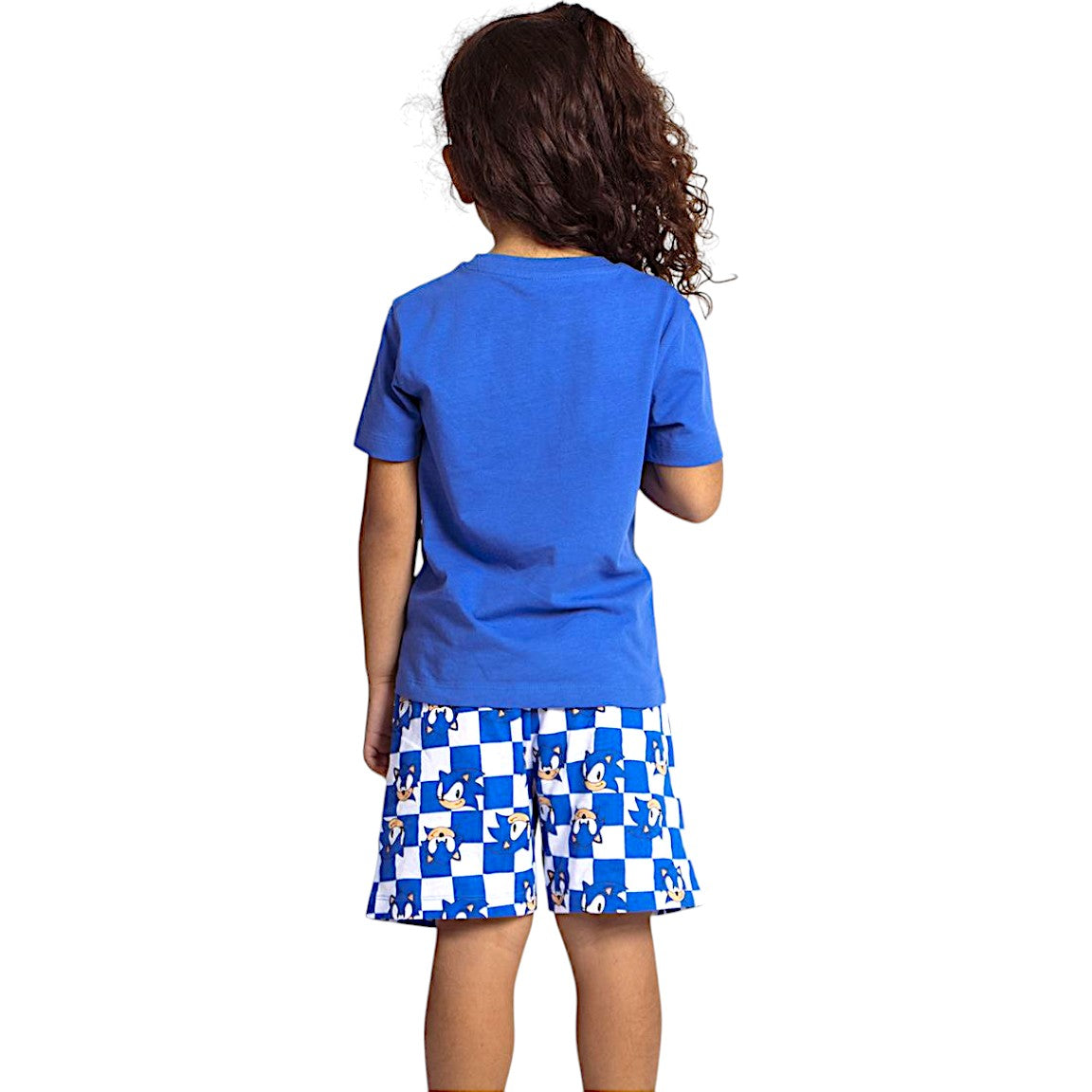 Schlafanzug kurz Sonic The Hedgehog  für Kinder Gr.110-152 cm