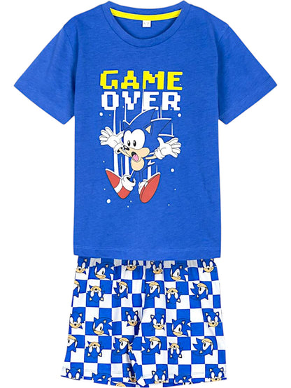 Schlafanzug kurz Sonic The Hedgehog