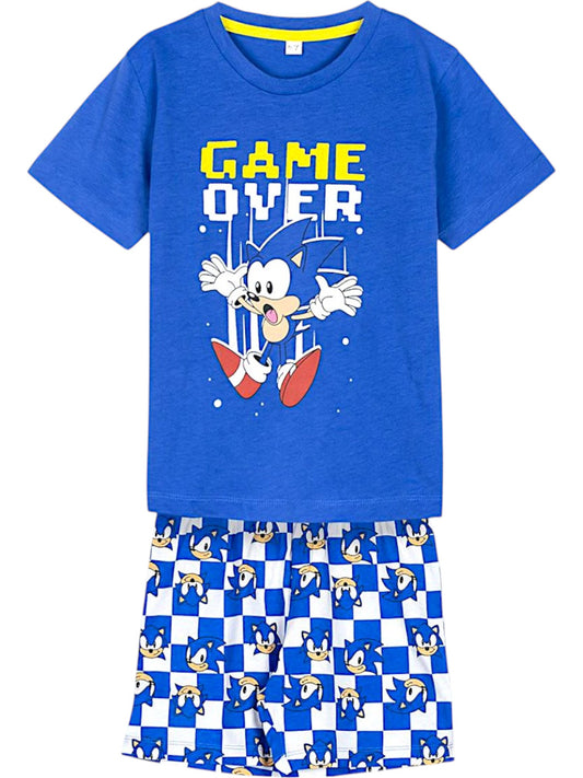 Schlafanzug kurz Sonic The Hedgehog