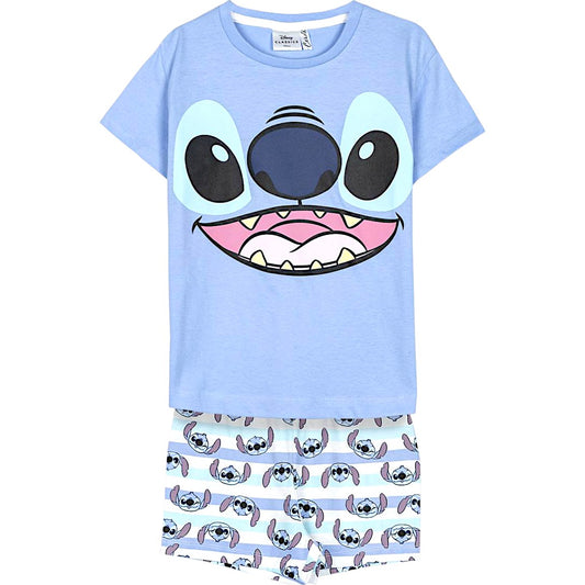 Schlafanzug kurz Lilo & Stitch  für Kinder Gr.110-152 cm