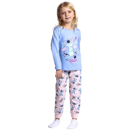 Disney Stitch Schlafanzug für Mädchen Gr. 110 - 152 cm