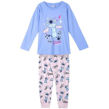 Disney Stitch Schlafanzug für Mädchen Gr. 110 - 152 cm