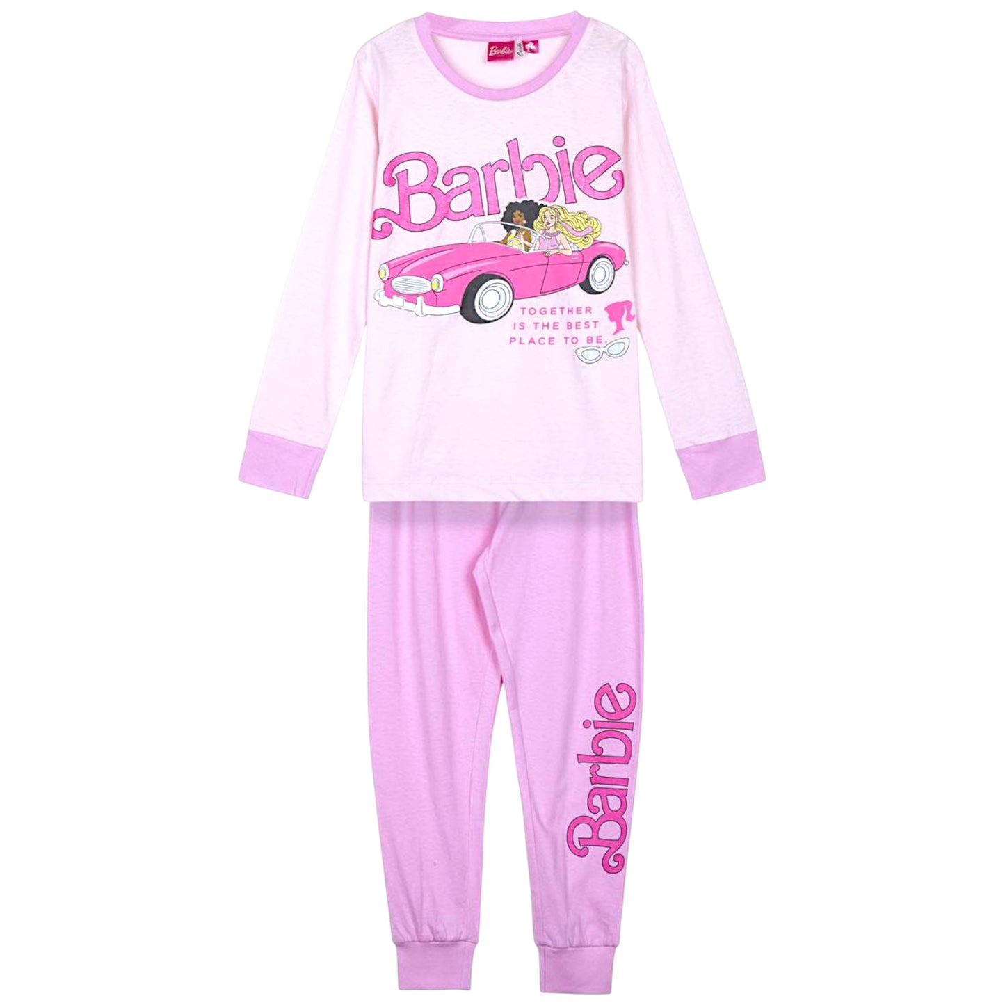 Barbie Schlafanzug für Mädchen Gr. 128 - 158 cm