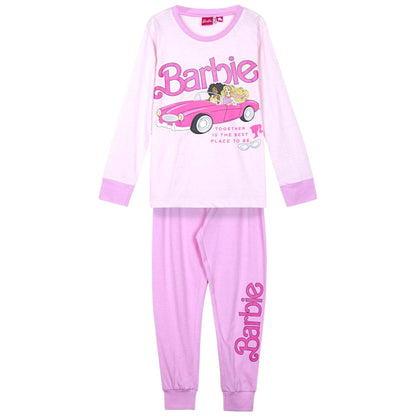 Barbie Schlafanzug für Mädchen Gr. 128 - 158 cm