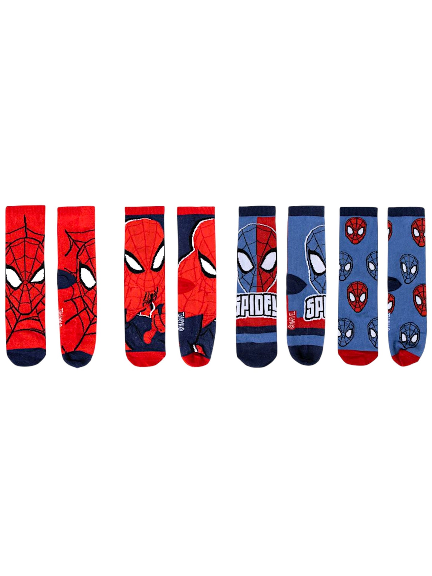 Spider-Man 4er - Pack Socken in Spardose Gr. 23-34