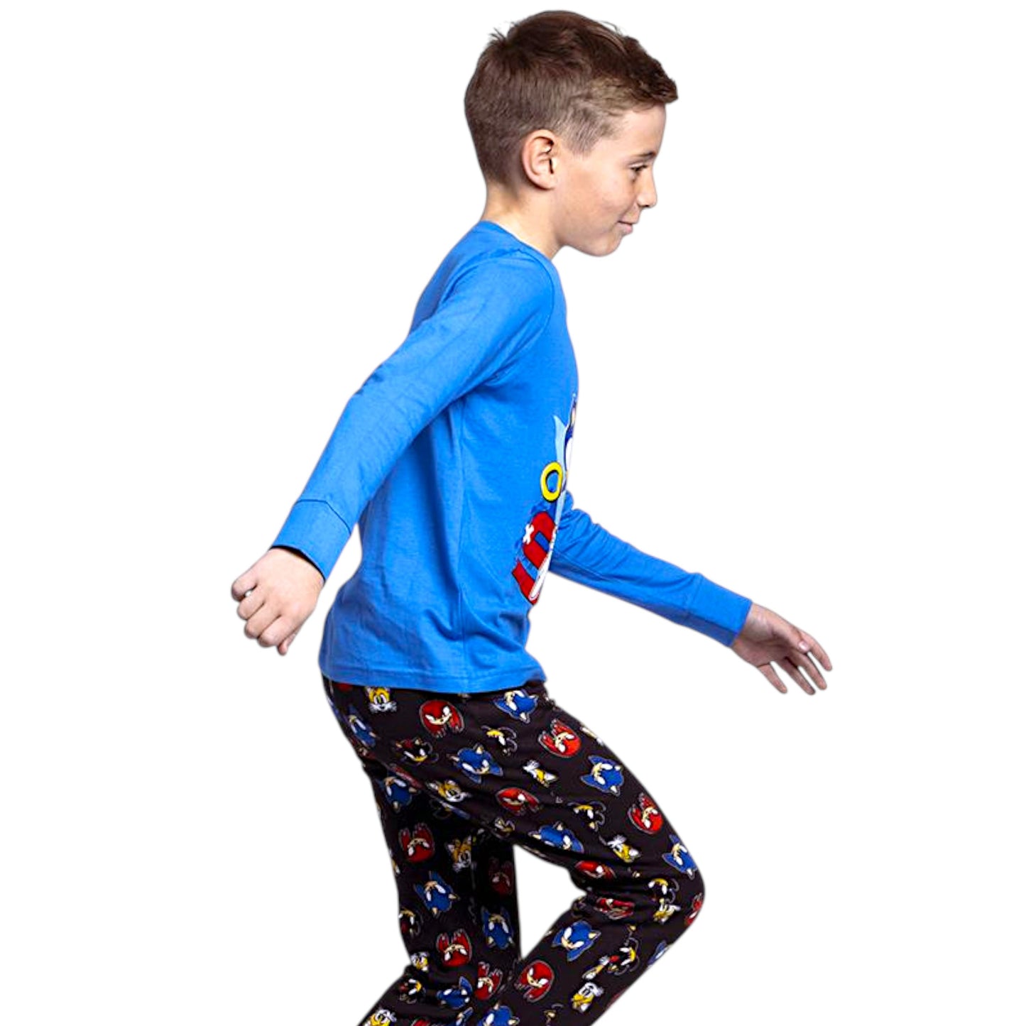 Sonic The Hedgehog Schlafanzug für Jungen Gr. 110 - 152 cm