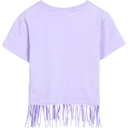 Minnie Mouse & Daisy T-Shirt für Mädchen mit Fransen Gr.98 -122 cm