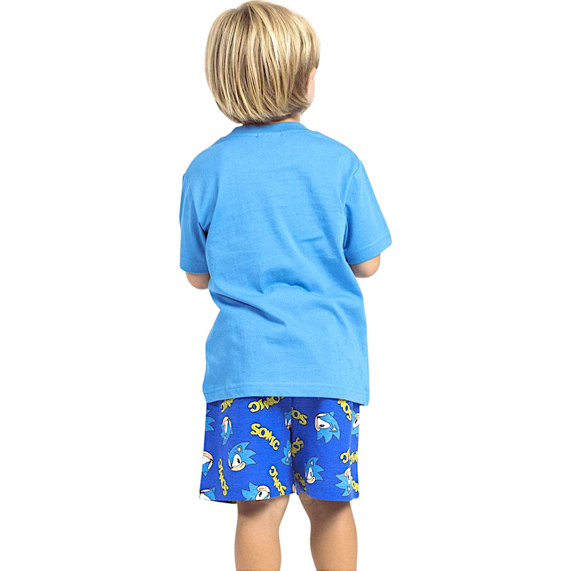 Schlafanzug kurz Sonic The Hedgehog  für Kinder Gr.110-152 cm