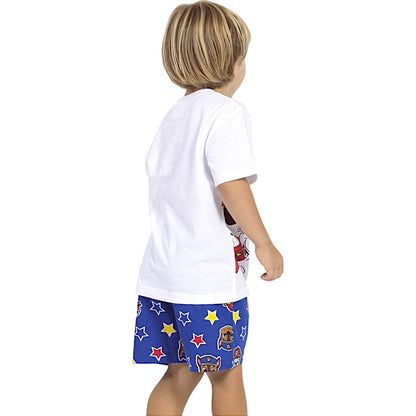 Schlafanzug kurz Paw Patrol für Jungen Gr. 92-116 cm