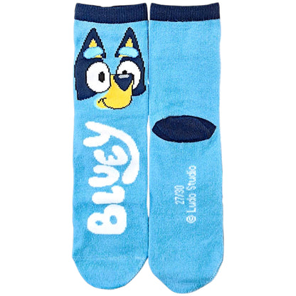 Bluey 4er - Pack Socken in Spardose Gr. 23-30
