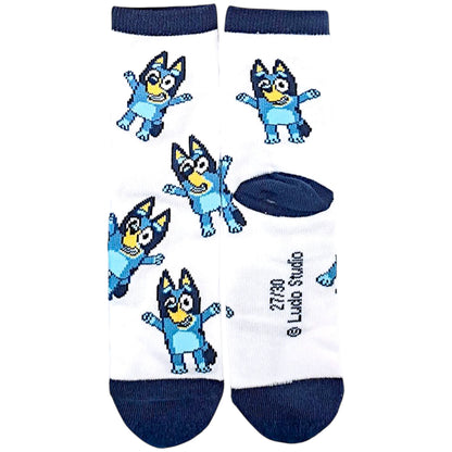 Bluey 4er - Pack Socken in Spardose Gr. 23-30