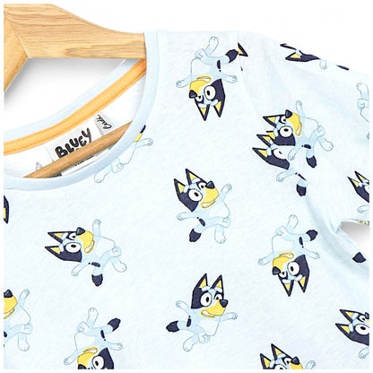Bluey Set T-Shirt & Shorts für Mädchen Gr. 92 - 116 cm