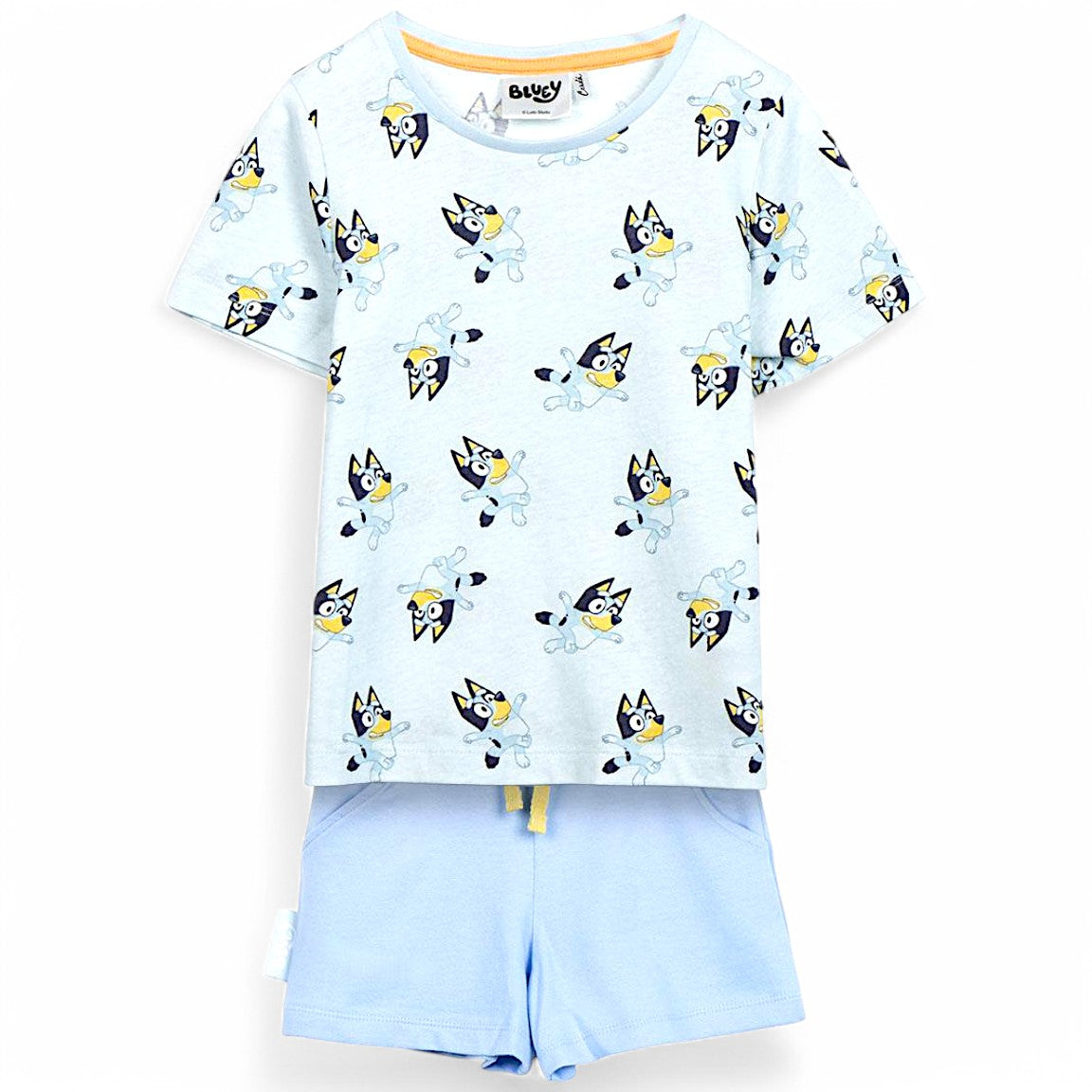Bluey Set T-Shirt & Shorts für Mädchen Gr. 92 - 116 cm