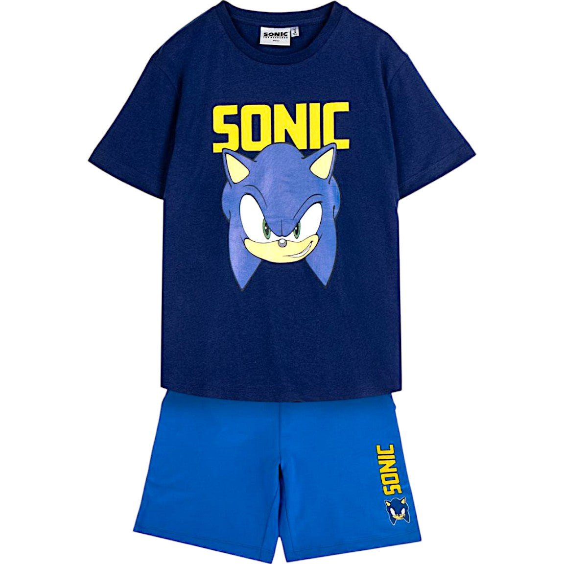 Sonic The Hedgehog Set T-Shirt & Shorts für Jungen Gr. 110 - 152 cm
