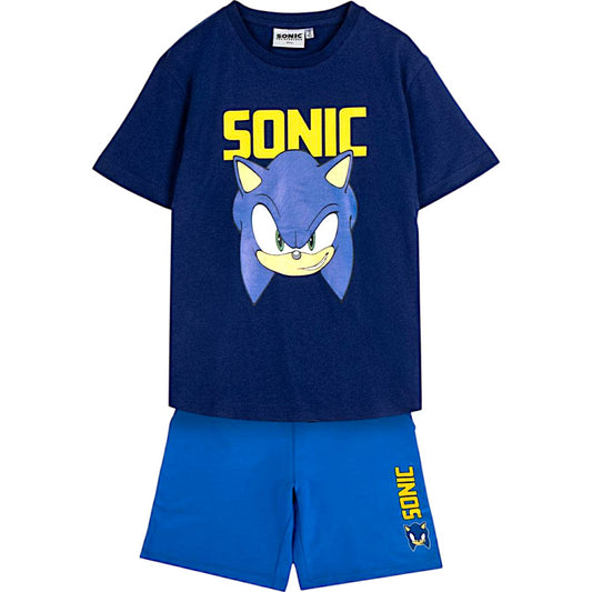 Sonic The Hedgehog Set T-Shirt & Shorts für Jungen Gr. 110 - 152 cm
