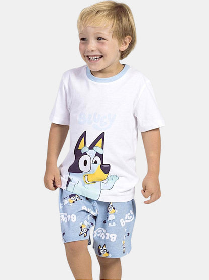 Schlafanzug kurz Bluey