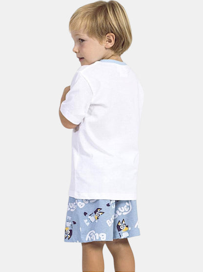Schlafanzug kurz Bluey