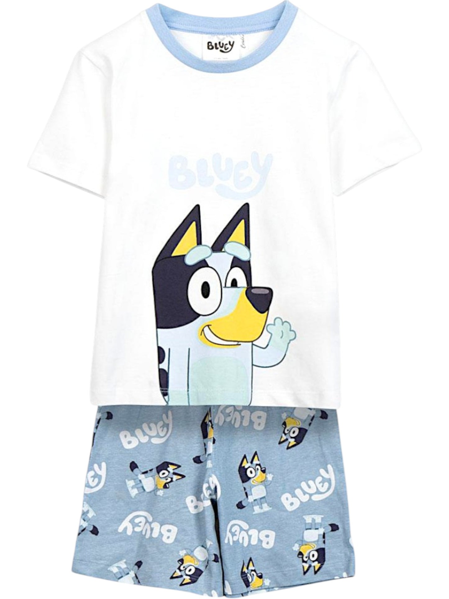 Schlafanzug kurz Bluey