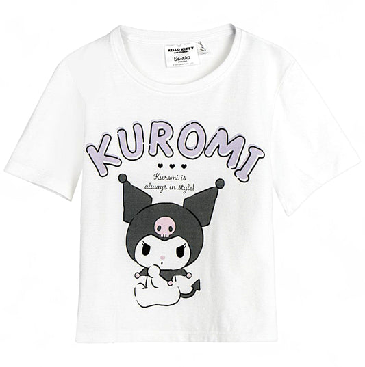 Hello Kitty - Kuromi T-Shirt für Mädchen Gr.128 -158 cm