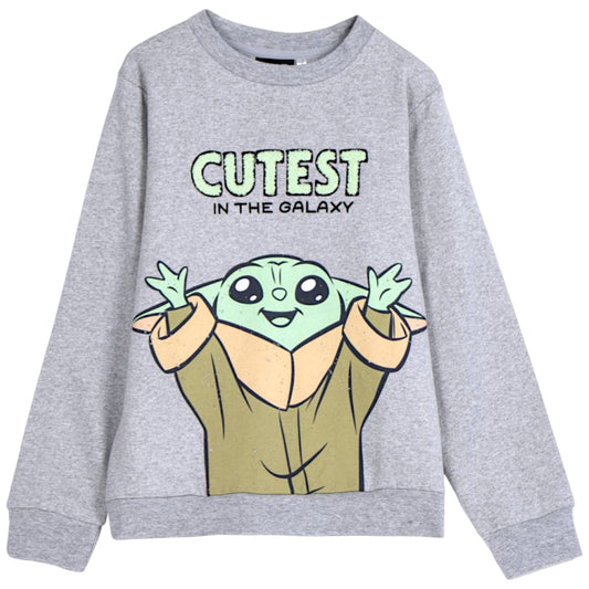 Star Wars Sweatshirt Baby Yoda Gr. 128 - 158 cm