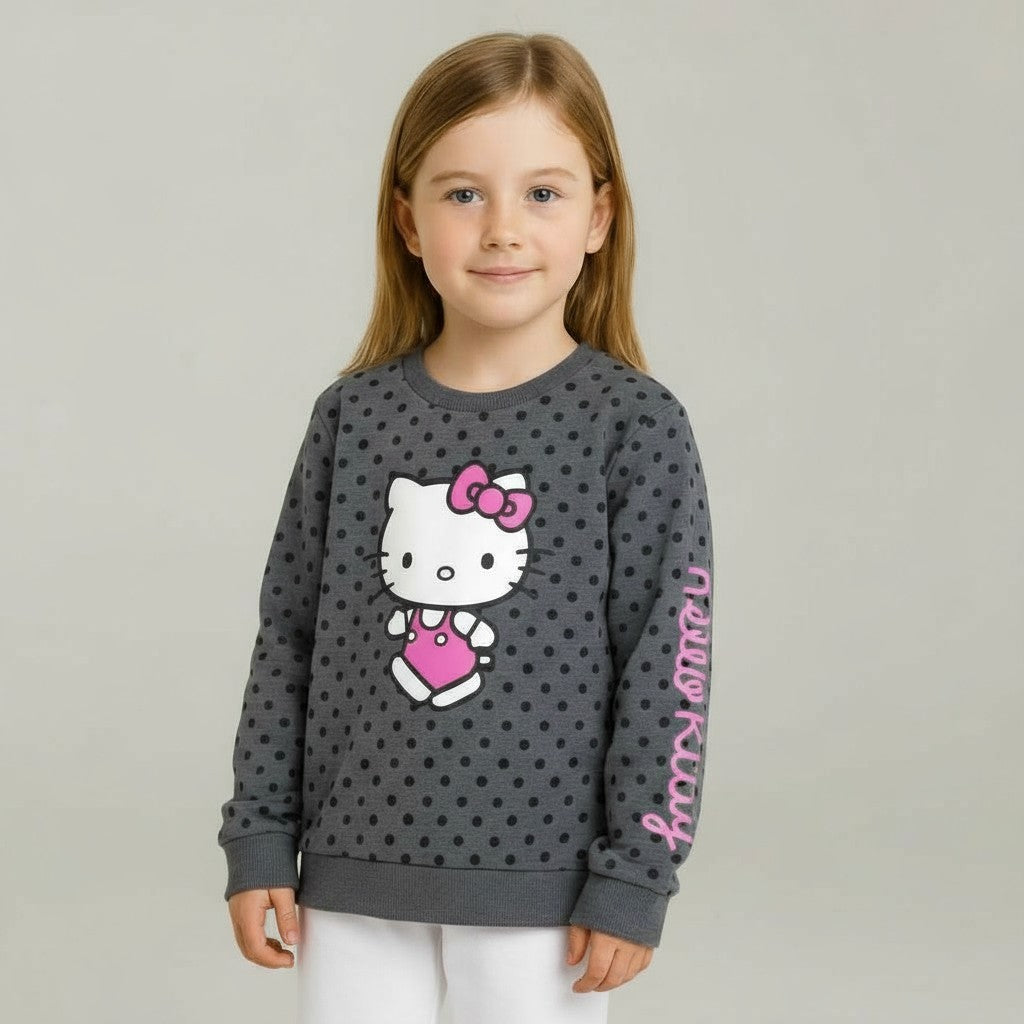 Hello Kitty Sweatshirt für Kinder Gr. 116 - 152 cm