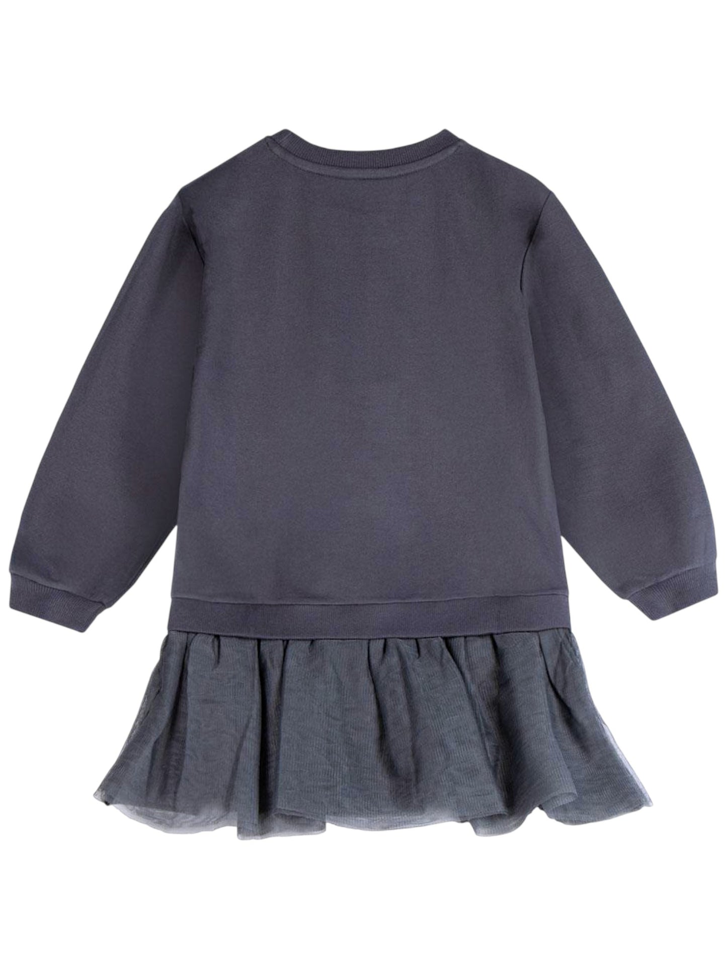 Hello Kitty Sweatkleid Kuromi mit Tüllrock Gr. 104 - 140 cm