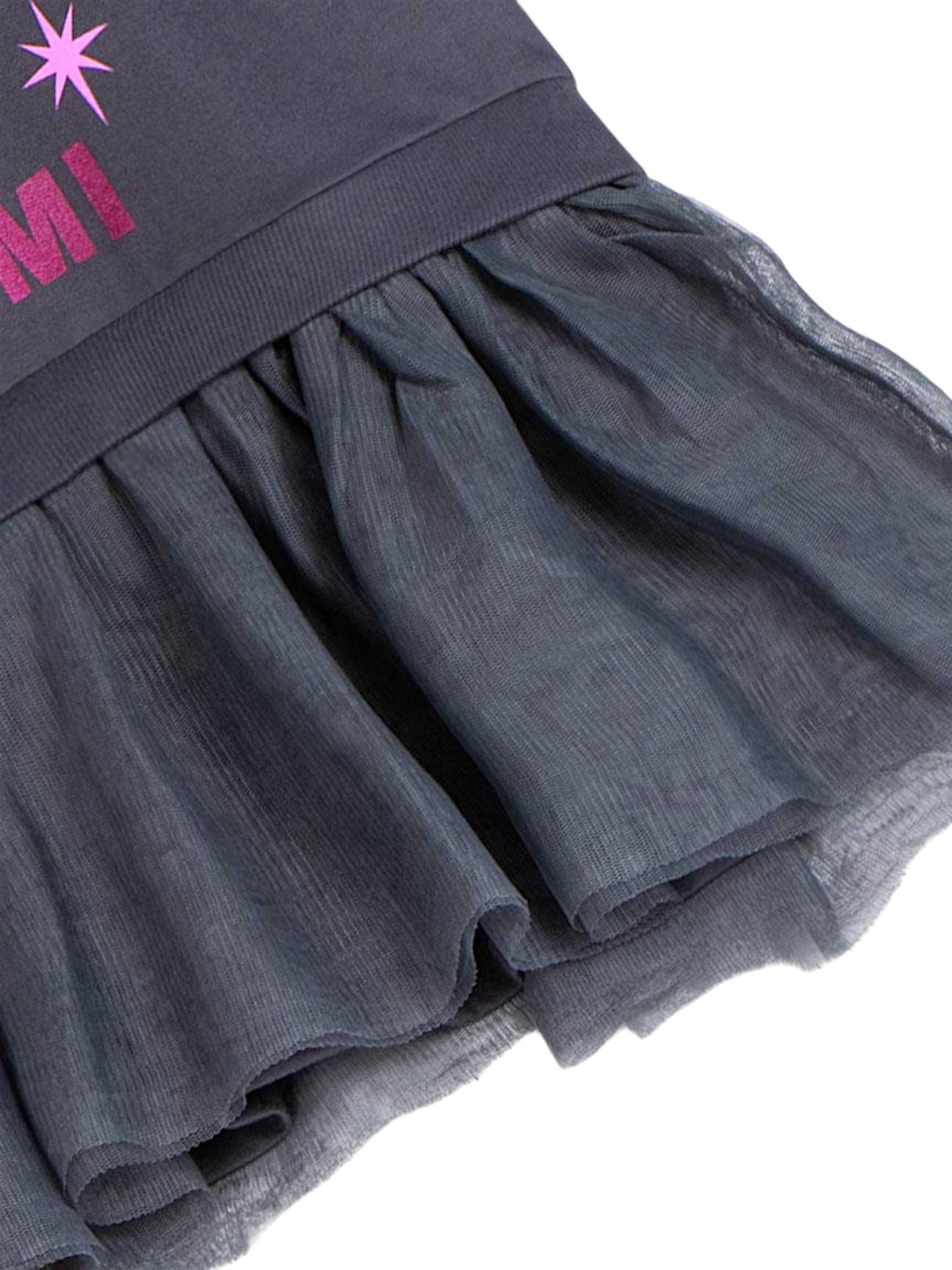 Hello Kitty Sweatkleid Kuromi mit Tüllrock Gr. 104 - 140 cm