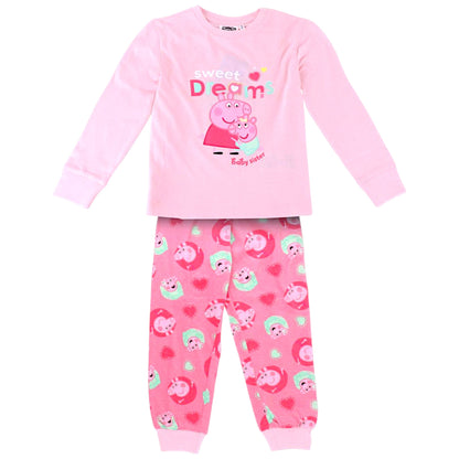 Peppa Pig Schlafanzug für Mädchen Gr. 98 - 116 cm