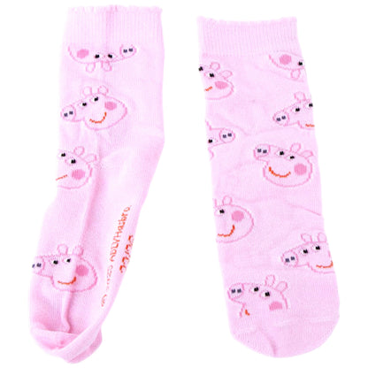 Peppa Pig 4er - Pack Socken in Spardose Gr. 23-30