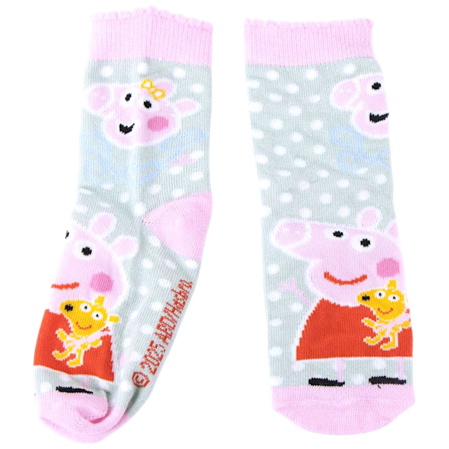Peppa Pig 4er - Pack Socken in Spardose Gr. 23-30