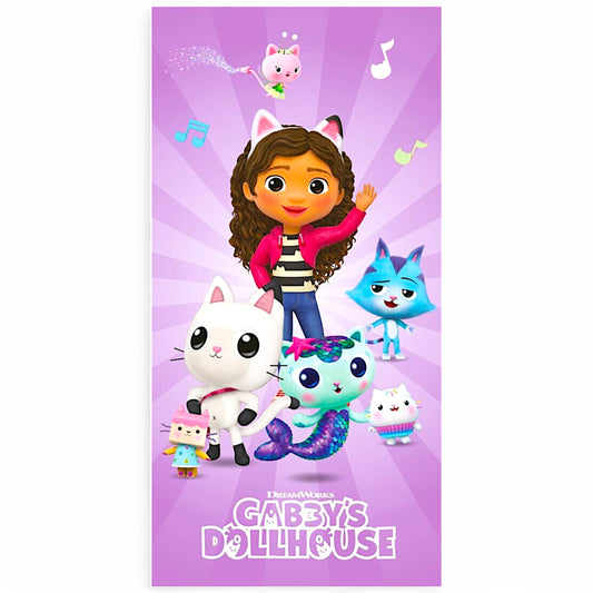 Gabby´s Dollhouse Bade-/Strandtuch  70 x 140 cm