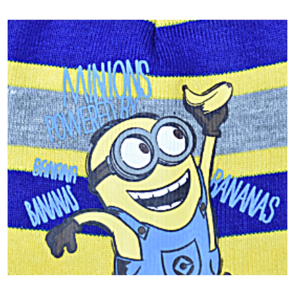 Minions Set Beanie-Mütze & Handschuhe