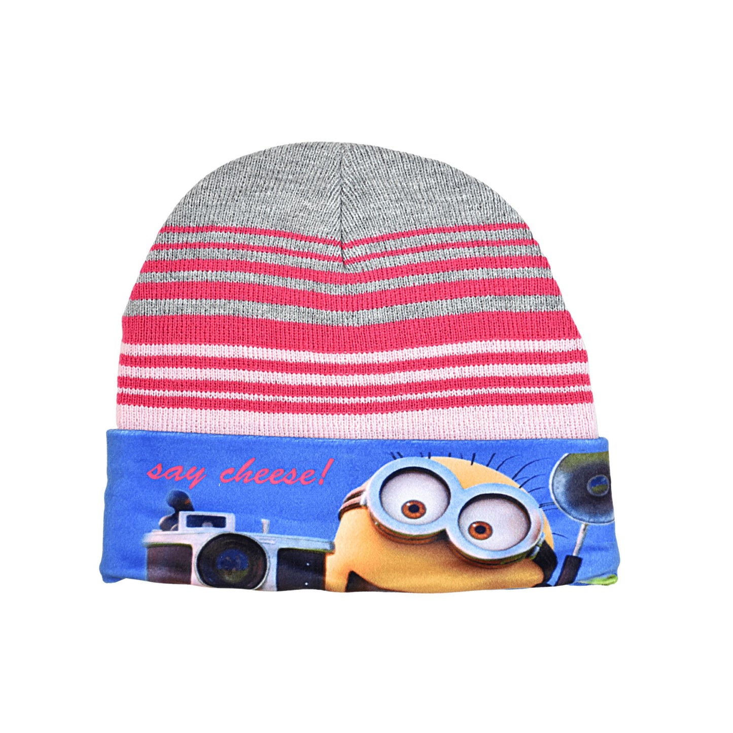 Minions Set Mütze & Handschuhe für Mädchen