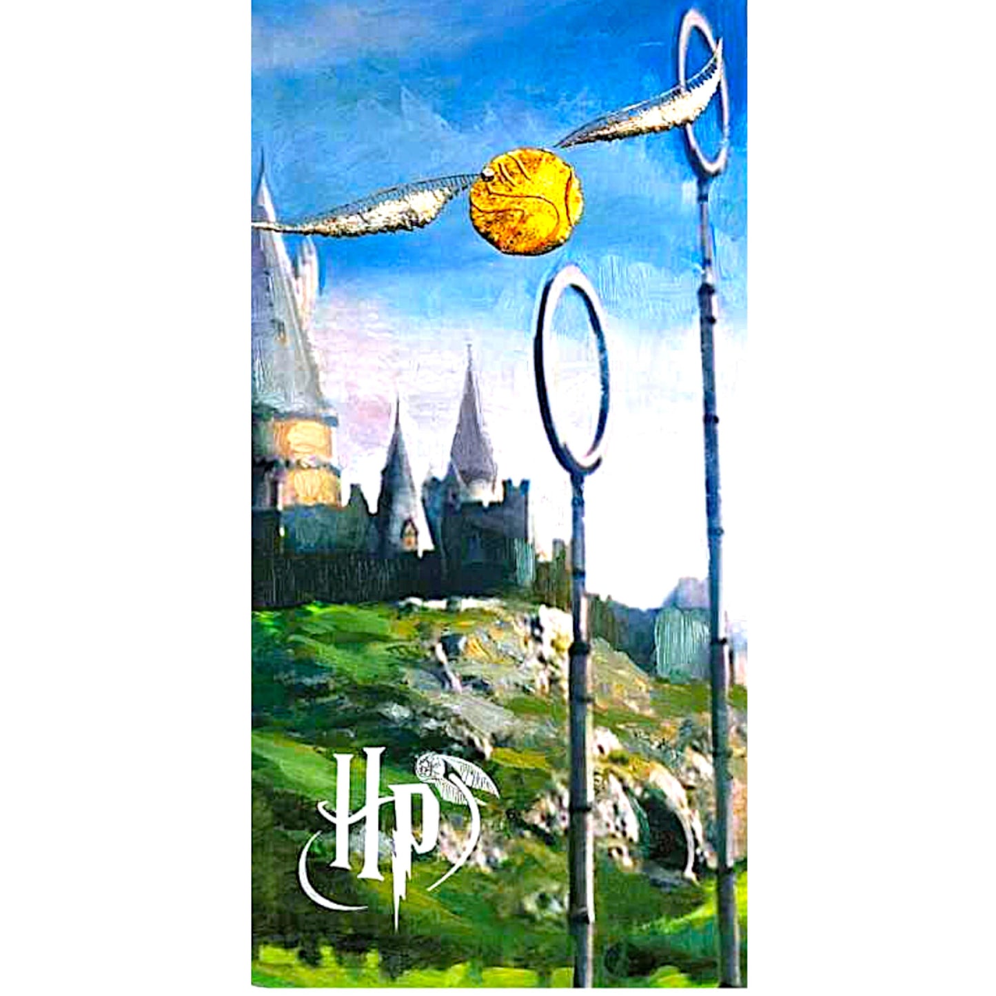 Harry Potter Quidditch Bade-/Strandtuch 70 x 140 cm