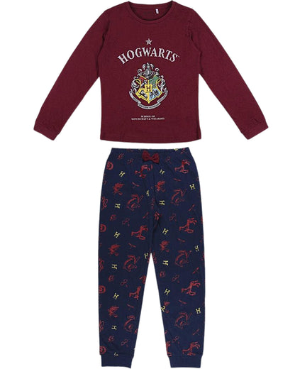 Harry Potter Schlafanzug für Mädchen Hogwarts
