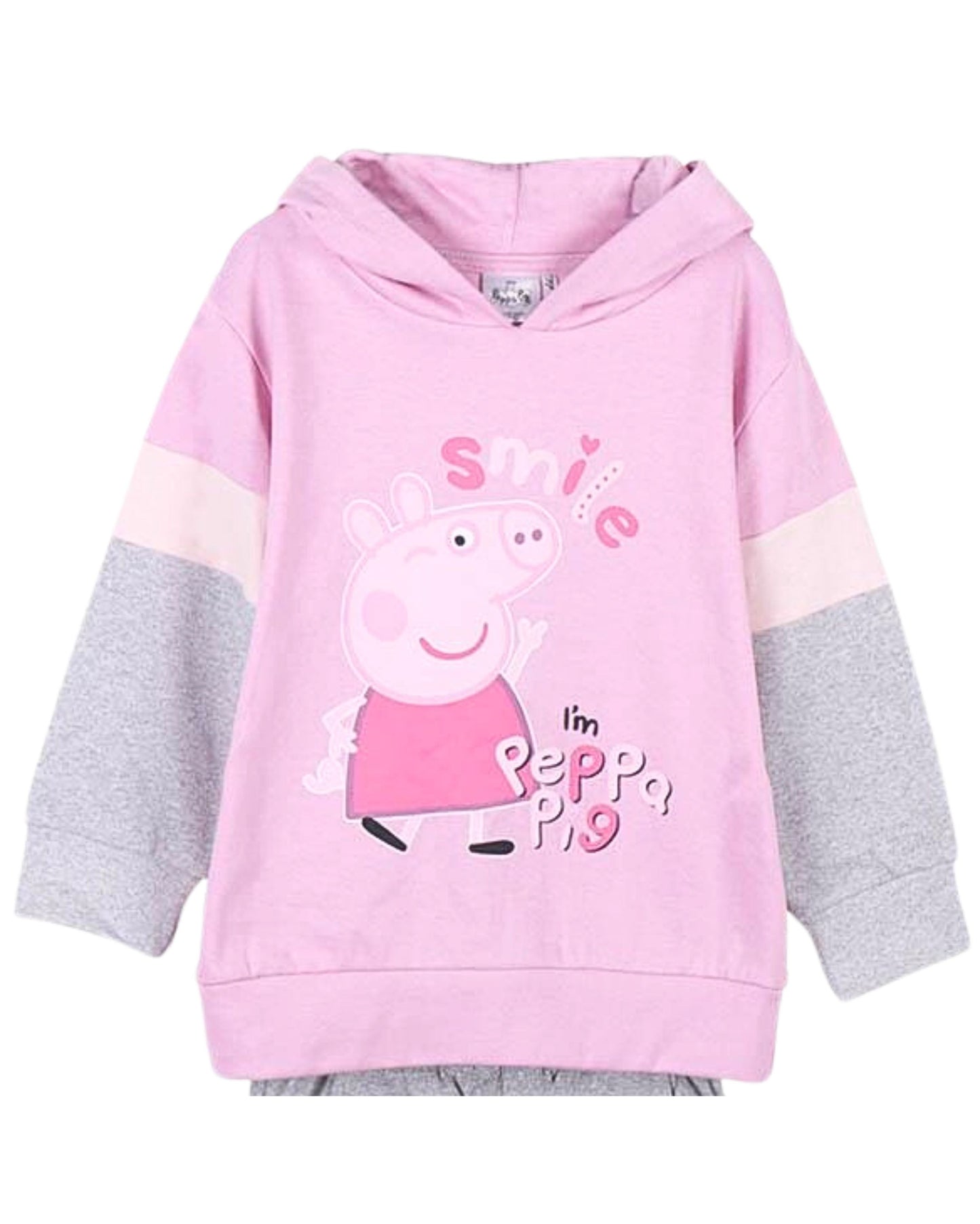 3tlg.Jogginganzug Peppa Pig Hoodie + 2 Hosen