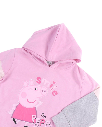 3tlg.Jogginganzug Peppa Pig Hoodie + 2 Hosen